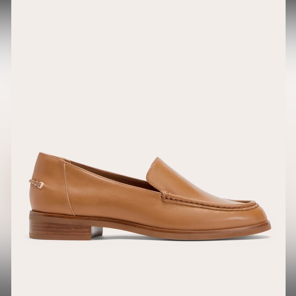 Everlane Women's Tan Leather Penny Loafers